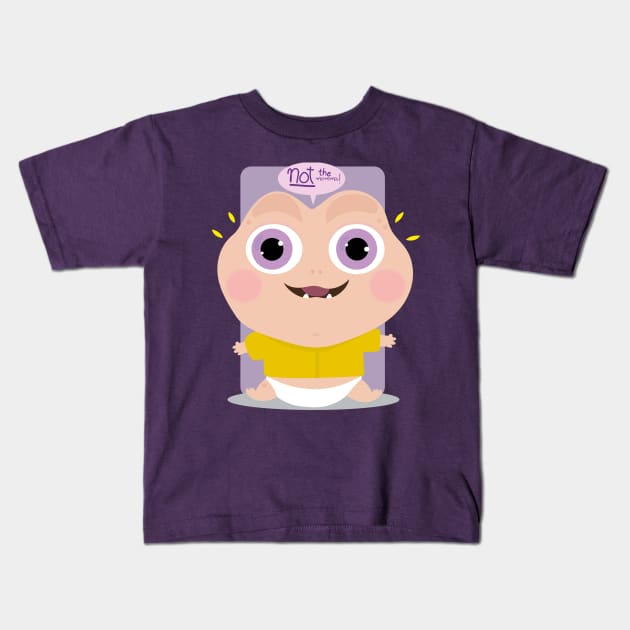 Baby Sinclair Kids T-Shirt by Mjdaluz